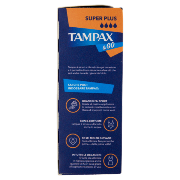 Tampax & Go Super Plus 18 pz