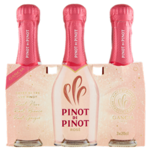 Gancia Pinot Di Pinot Rosé Vino Spumante Brut 3 x 20 Cl