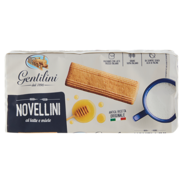 Gentilini Novellini al latte e miele 250 g