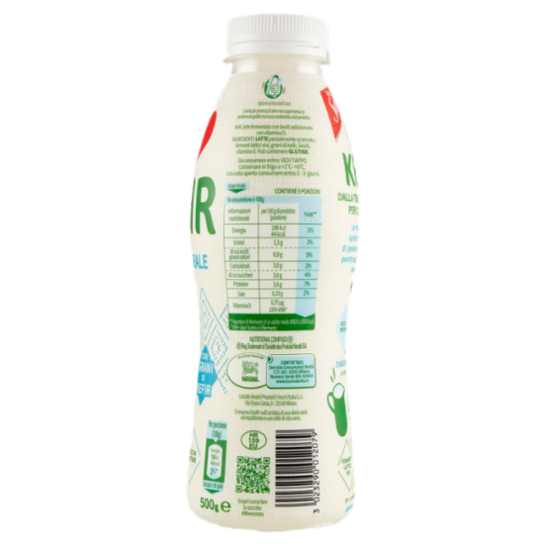 SVELTESSE I Love Kefir Bianco Naturale 500 g
