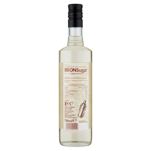 BronSugar Origins Zucchero di Canna Liquido 700 ml