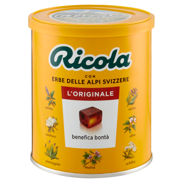 Ricola Cristallo di zucchero alle erbe svizzere 250 g