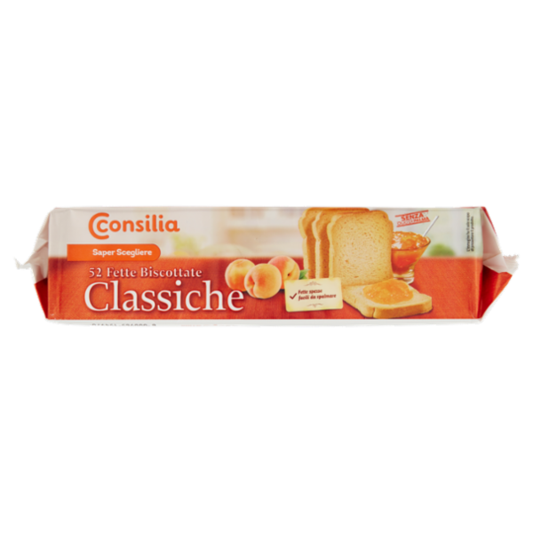 Consilia Saper Scegliere 52 Fette Biscottate Classiche 460 g (senza olio di palma)
