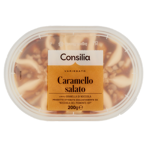 Consilia Gelato Variegato al Caramello Salato 200 g