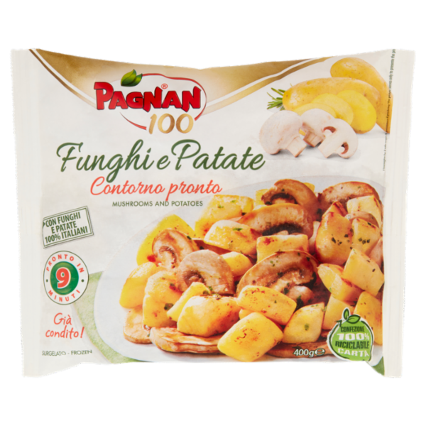 Pagnan 100 Funghi e Patate Surgelato 400 g