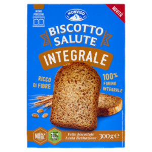 Monviso Biscotto Salute Integrale Fette Biscottate 300 g