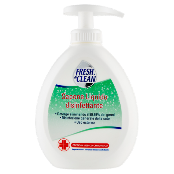 Fresh & Clean Sapone Liquido disinfettante 300 ml