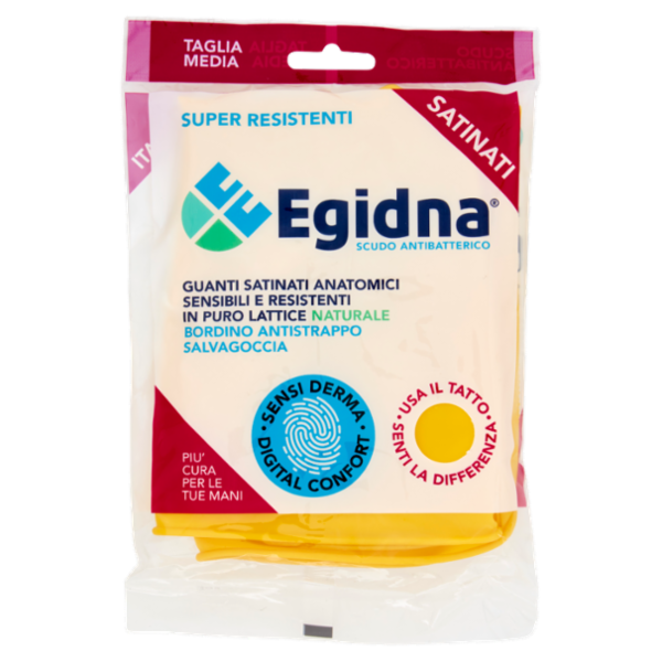 Egidna Guanti Satinati Taglia Media