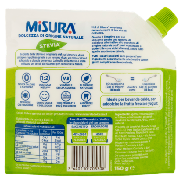 Misura Stevia* 150 g