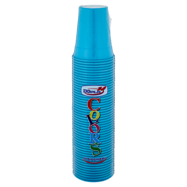 DOpla Colors Bicchieri 200ml Turchese 50 pz