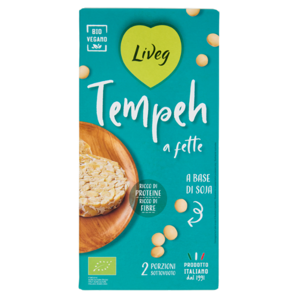 Liveg Tempeh a fette 150 g