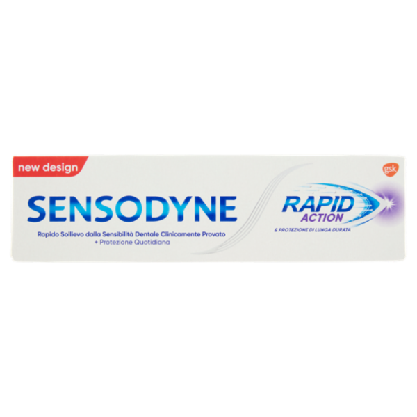 Sensodyne Rapid Action dentifricio quotidiano denti sensibili 75 ml