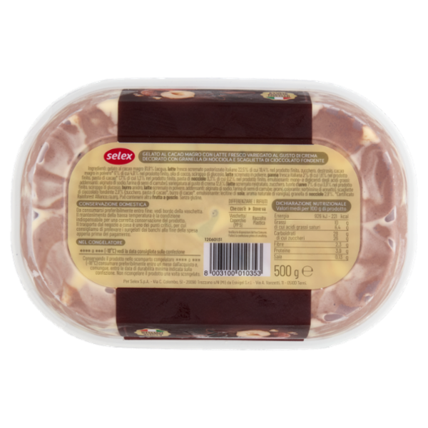 Selex Gelato Tartufo 500 g