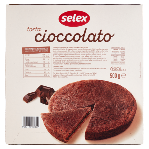 Selex Torta al Cioccolato 500 g