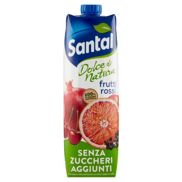 Santàl Dolce di Natura frutti rossi Senza Zuccheri Aggiunti 1000 ml