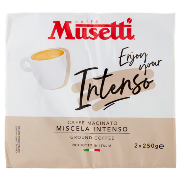 caffè Musetti Enjoy your Intenso Caffè Macinato 2 x 250 g