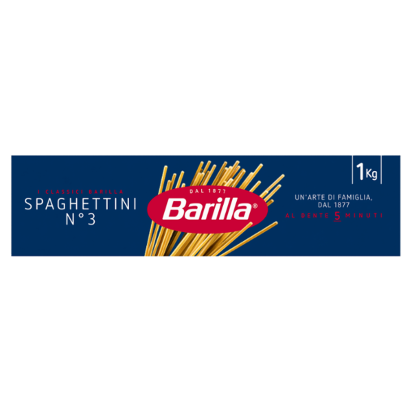 Barilla Pasta Spaghettini n.3 1Kg