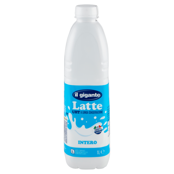 IL GIGANTE Latte UHT a Lunga Conservazione Intero 1 L