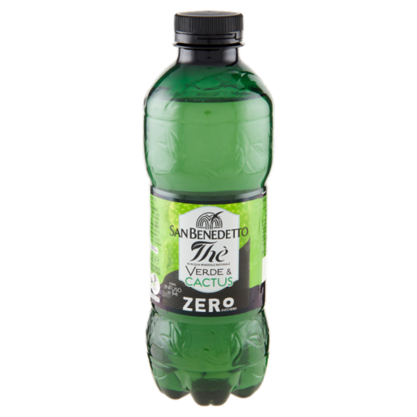 San Benedetto Thè Verde & Cactus Zero 0,5 L