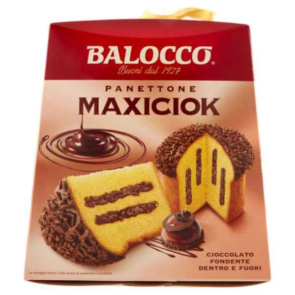 Balocco Panettone Maxiciok 800 g