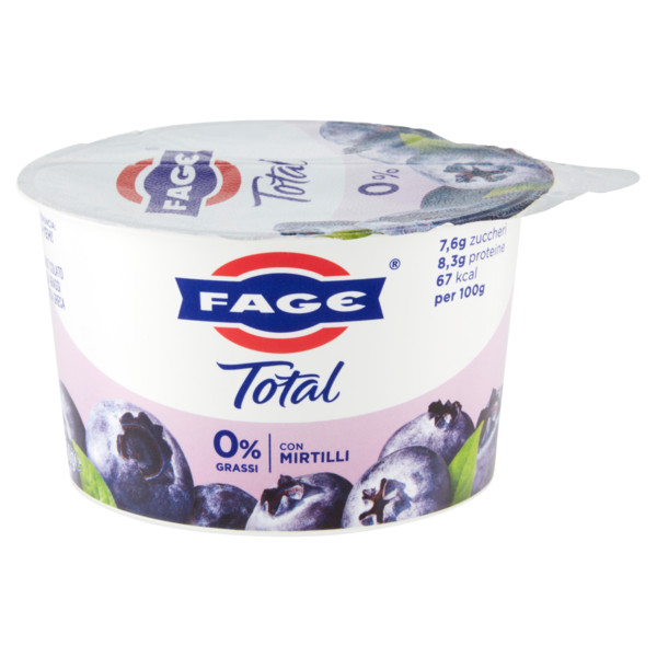Fage Total 0% Grassi con Mirtilli 150 g