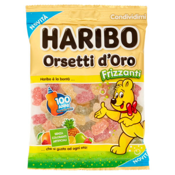 Haribo Orsetti d'Oro Frizzanti 150 g