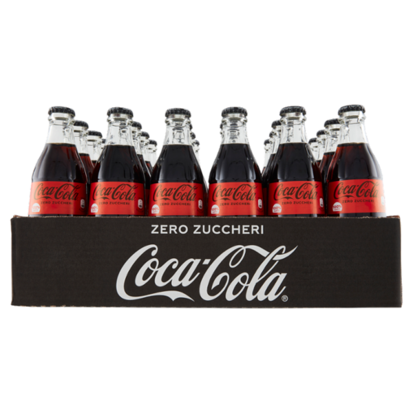 COCA-COLA Zero Zuccheri Vetro 24 x 330 ml