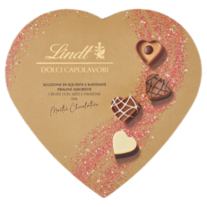 Lindt Dolci Capolavori Cioccolatini Assortiti Scatola Cuore 132 g
