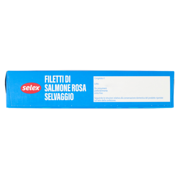 Selex Filetti di Salmone Rosa Selvaggio Surgelati 250 g