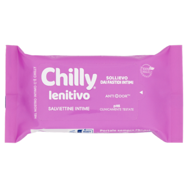 Chilly lenitivo Salviettine Intime 12 pz