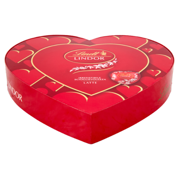 Lindt Lindor scatola cuore latte 96 g