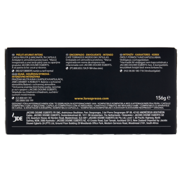 L'OR Onyx 12- 30 Capsule Caffè Compatibili con Macchine Nespresso*® Original 156g