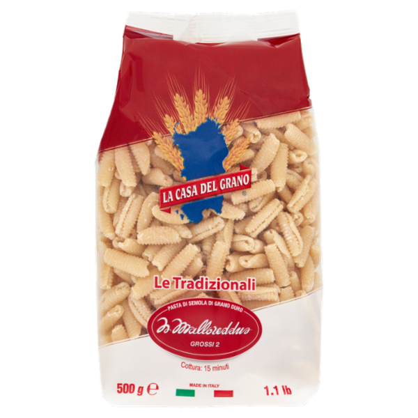 La Casa del Grano Le Tradizionali Is Malloreddus Grossi 2 500 g