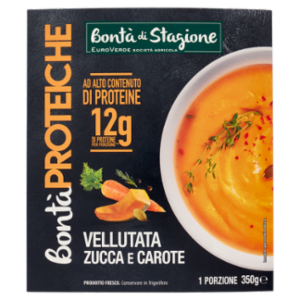 Bontà Di Stagione Bontà Proteiche Vellutata Di Zucca e Carote 350 g