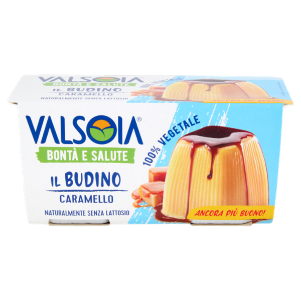 Valsoia Bontà e Salute il Budino Caramello 2 x 115 g