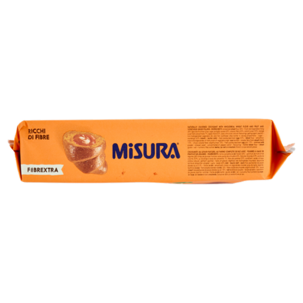 Misura Fibrextra 6 Cornetti integrali Zucca, Carota e Arancia 308 g
