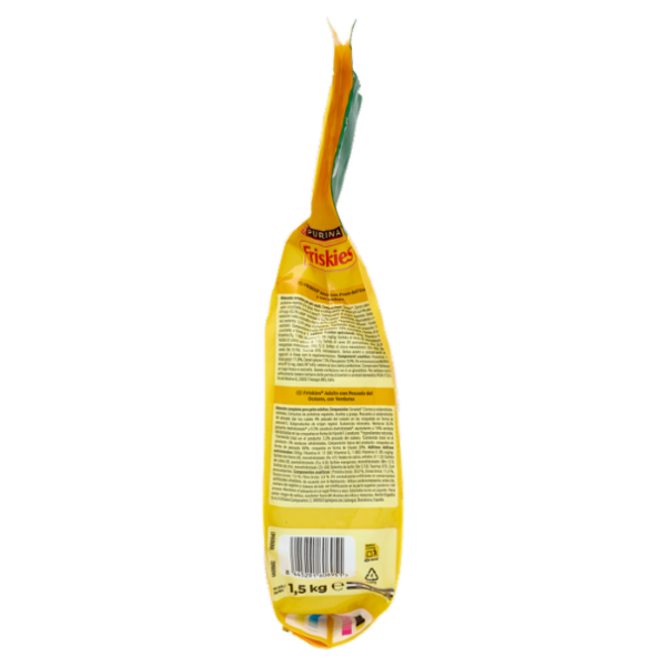 PURINA FRISKIES Adult Pesce dell'Oceano e con Verdure 1,5kg