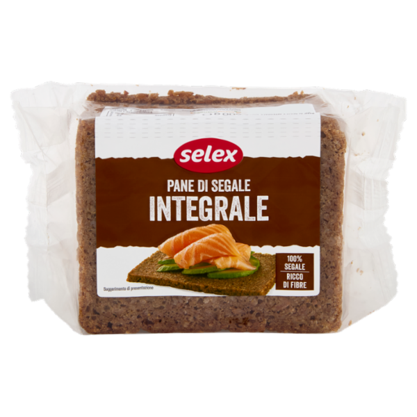 Selex Pane di Segale Integrale a Fette 500 g
