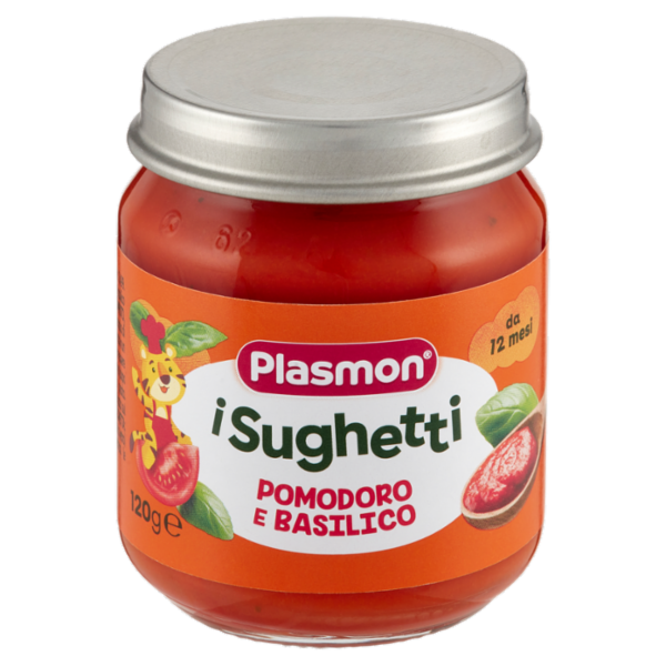Plasmon i Sughetti Pomodoro e Basilico 120 g