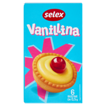 Selex Vanillina In Bustine 6x0,5 g