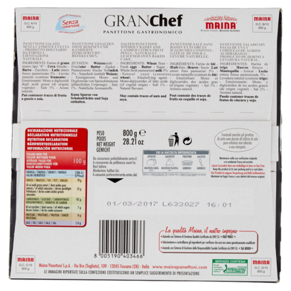 Maina GranChef 800 g