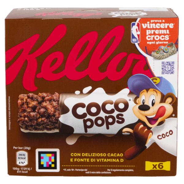 Kellogg's Coco pops 6 x 20 g