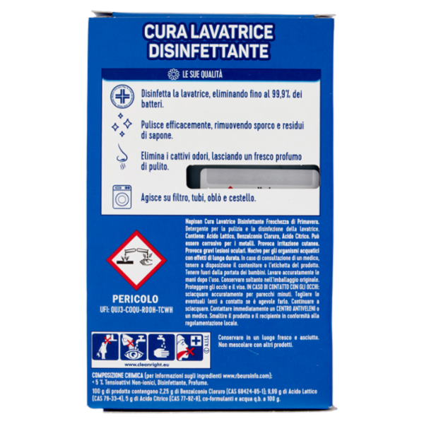 Napisan Cura Lavatrice con Presidio Medico Chirurgico 250 ml