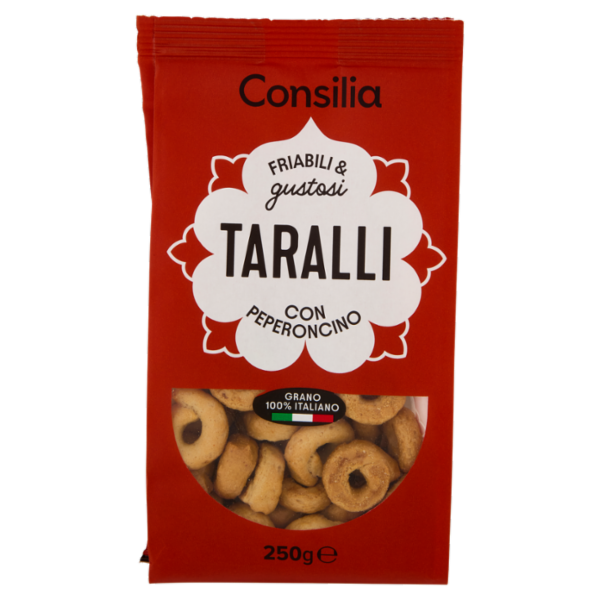 Consilia Taralli con Peperoncino 250 g