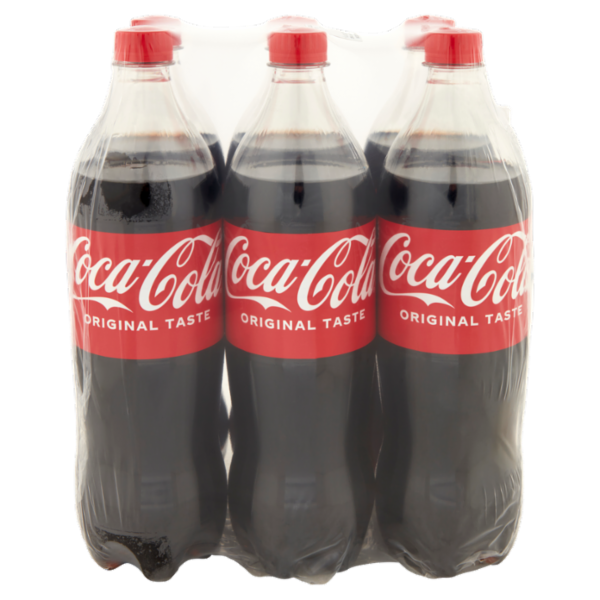 COCA-COLA Original Taste PET 6 x 1 L