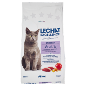 Le Chat Excellence Sterilised Anatra Con Avena, Uova, Mela 1,5 Kg