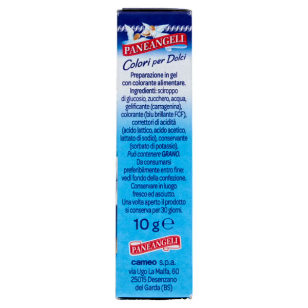 PANEANGELI decora con Colori per Dolci Blu 10 g
