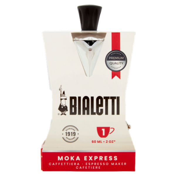 Bialetti Moka Express Caffettiera 1 Tazza