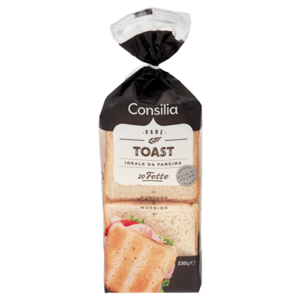 Consilia Toast 20 Fette 330 g