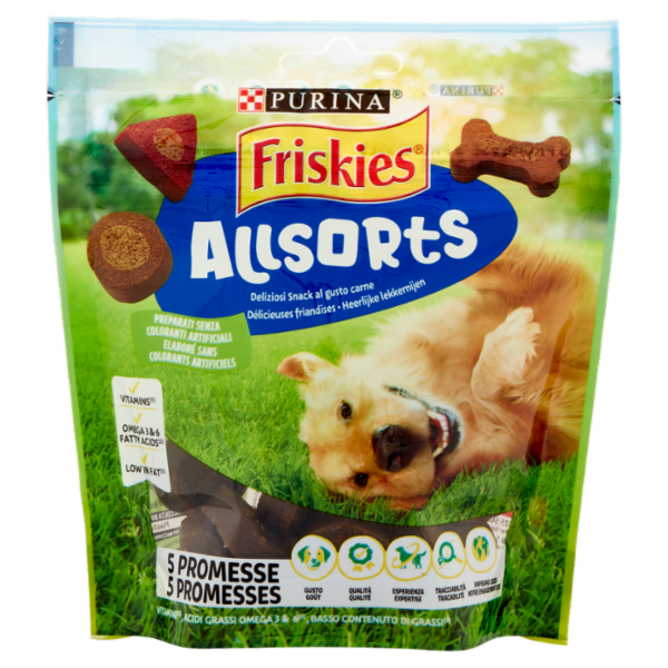PURINA FRISKIES Allsorts Snack cane busta 98 g